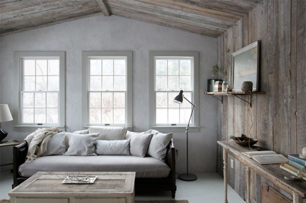 Decorative throw pillows in a supposed utilitarian design