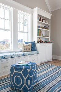coastal contemporary, chic coastal, home tour, play area