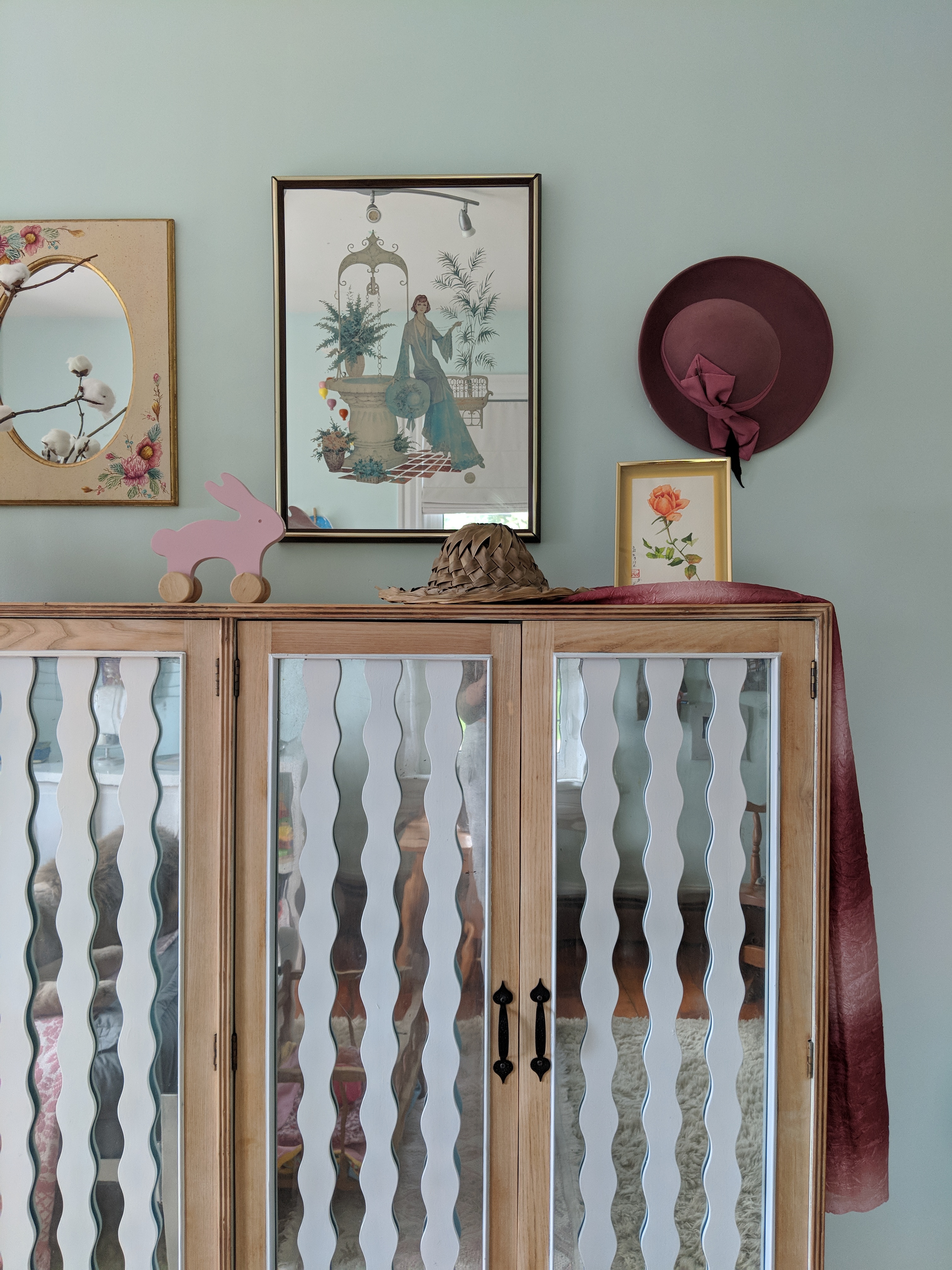 Vintage glam bedroom makeover