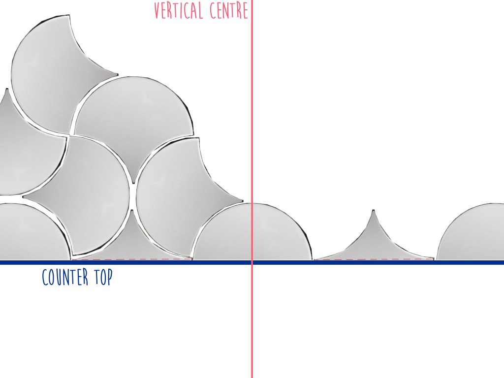 diy moroccan fish scale tiles or ogee drop moroccan pattern