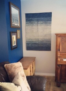 The Crux, textile art, rug hanging