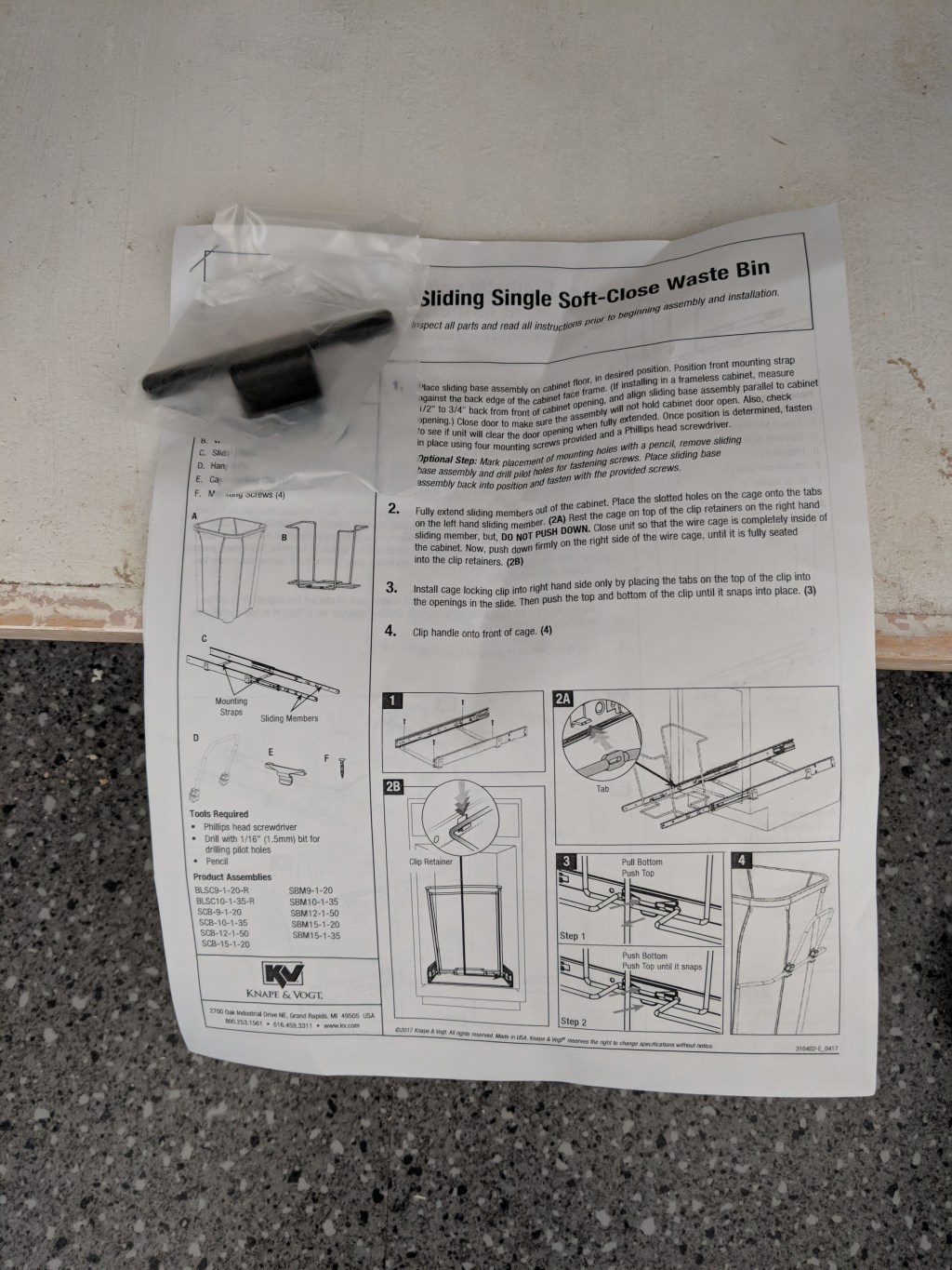 Hideaway Garbage Can | Week&nbsp;5