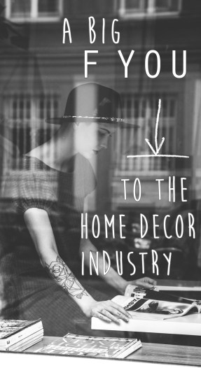 authenticity in the world of a home design blog and home decor blogging