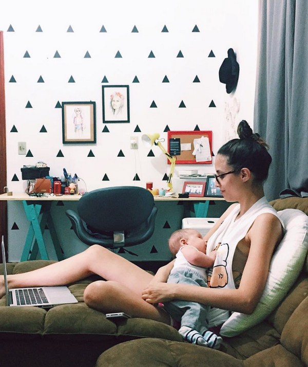 WAHM office must haves, nursing chair