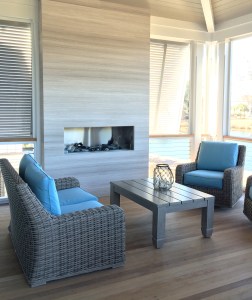 coastal contemporary, chic coastal, home tour, porch, deck