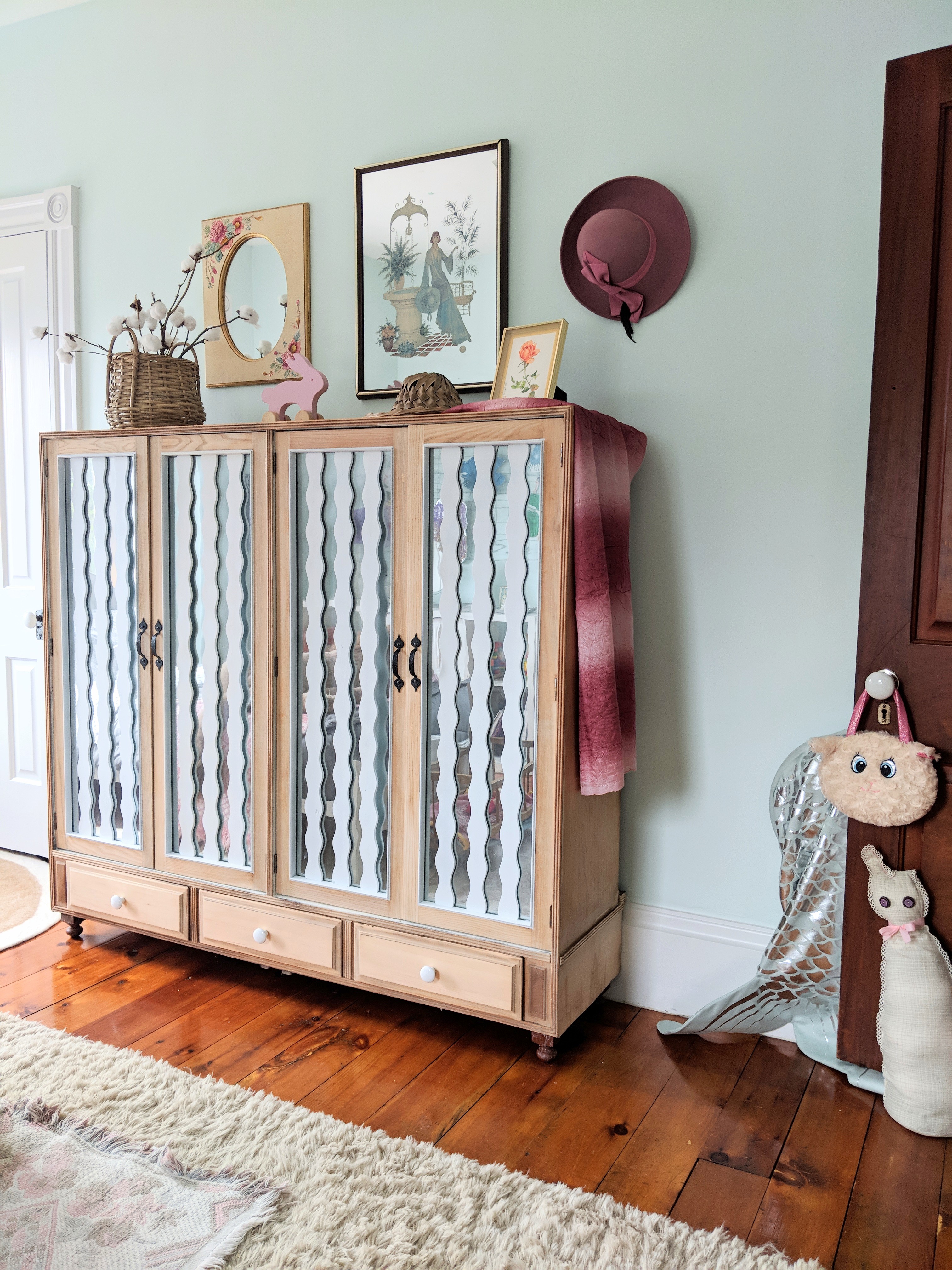 Vintage glam bedroom makeover